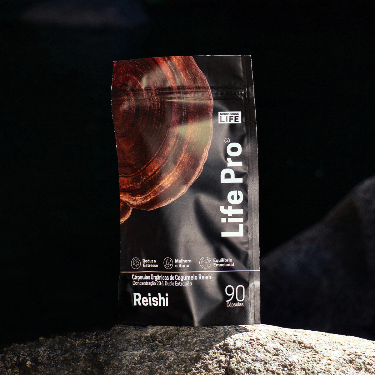 Cogumelo Reishi | Extrato Encapsulado 90 caps