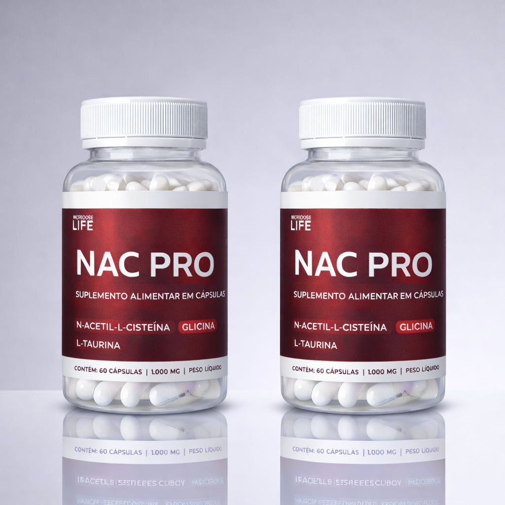 Nac Pro - Nac + Glicina e Taurina (60 Capsulas)